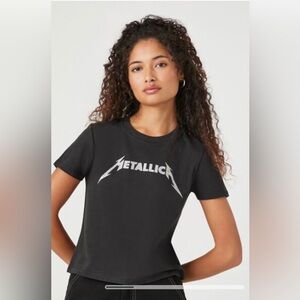 Metallica Crop T-Shirt